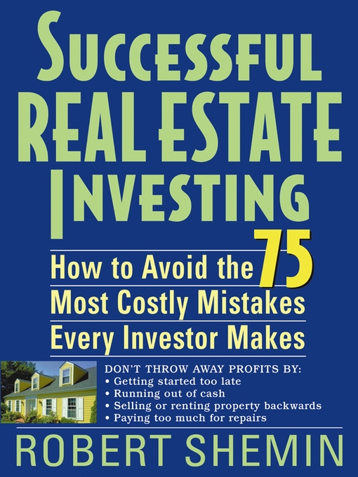 Title details for Successful Real Estate Investing by Robert Shemin - Available